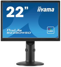 Monitors Iiyama ProLite B2280WSD-B1, TN, 60 Hz, 22"