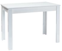Stalas išskleidžiamas Scandinavian Albert, balta sp., 100 - 140 cm x 60 cm x 75 cm