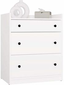 Komoda Akord Houston, balta, 70 cm x 46 cm x 84 cm