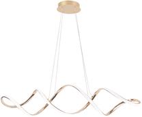 Светильник потолочный Candellux Lighting Snello 31-54074, LED, 3000 - 6500 °К, 1 x 32 Вт, белый цв. / золотой цв.