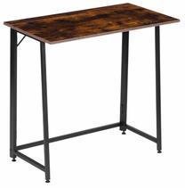 Saliekams rakstāmgalds ModernHome Loft Style, 80 cm x 45 cm, 76 cm, valriekstu krās.