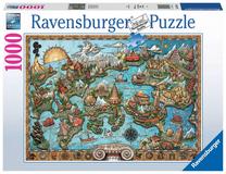 Dėlionė Ravensburger Atlantis 16728, 70 cm x 50 cm, 1000 vnt., įvairių spalvų