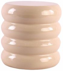 Kavos staliukas Homla Soltre, smėlio sp., 37.5 cm x 37.5 cm x 37.5 cm