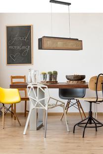 Valgusti rippuv Opviq Chandelier Kumsal 8700-9, E27, pruun v. / must v.