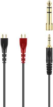 Savienojums Sennheiser Cable For HD 25 Light 508822 508822 3.5 mm, 1.5 m, melna krās.