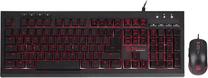 Vadu tastatūras un peles komplekts Thermaltake eSPORTS Commander eSports Commander Pro, EN, melna krās.
