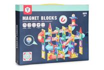 Magnetinis konstruktorius Marble Run, 105 vnt., įvairių spalvų