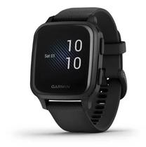 Viedais pulkstenis Garmin Venu Sq Music Edition, melns krās.