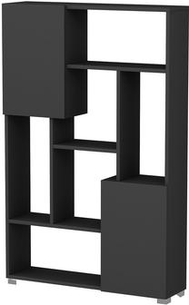 Pastatoma lentyna Kalune Design De More 505CRL1804, antracito sp., 141 cm x 90 cm x 24 cm