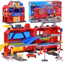 Rinkinys Lean Toys City Action Track Sets ZA4360, įvairių spalvų