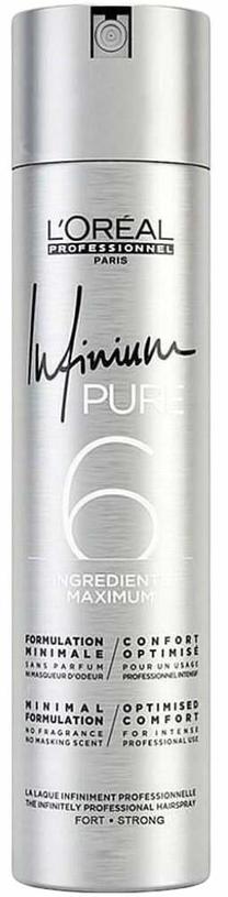 Plaukų lakas L’Oréal Professionnel Paris Infinium Pure Strong, 500 ml