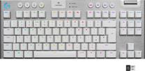 Belaidė kompiuterio klaviatūra Logitech G915 GL Tacticle, EN, balta sp.