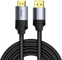 Kabelis Baseus Displayport to Hdmi 2.0 Displayport, HDMI 2.0, pelēka krās.