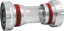 Velenas SunRace BBM97-S1 MTB BSA BBST103, aliuminis, sidabro sp./raudona sp.