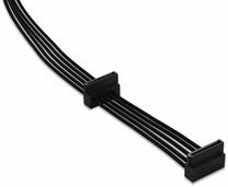 Tīkla kabelis be quiet! CS3420 SATA 15-pin, SATA 15 pin, 0.4 m, melna krās.