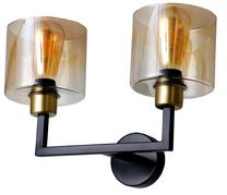 Valgusti seinale Opviq Napoli 534LUN4104, E27, 2 x 60 W, pronks v. / pronks v.