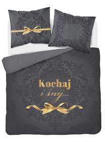 Gultas veļas komplekts SJC-148, zelta krās./melns krās./bēša krās., 70 x 80 cm, 160 x 200 cm