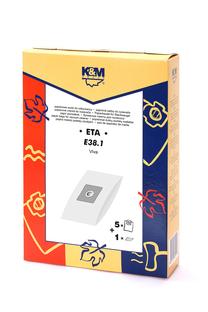 Dulkių siurblio maišelis K&M E38