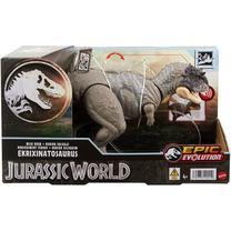 Rotaļlietu figūriņa Mattel Jurassic World Ekrixinatosaurus, brūna krās.