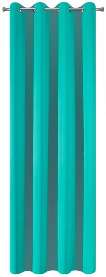 Ночная штора Logan ZKWB-10, бирюзовый цв., 135 см x 250 см