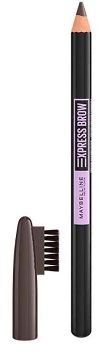 Uzacu zīmulis Maybelline Express Brow, 4.3 g, tumši brūna krās. 06 black brown
