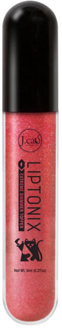 Lūpų blizgis J.Cat Beauty Liptonix Extreme Shimmer Topper, 8 ml, gamma-ray sp., 118