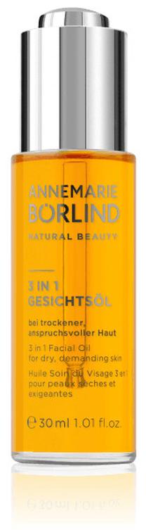 Veido aliejus Annemarie Borlind 3 In 1 Facial Oil, 30 ml