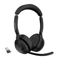 Belaidės ausinės Jabra Evolve2 55 Link380a, juoda sp.