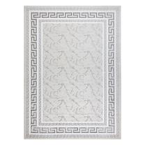 Ковер комнатные Hakano Mosse Frame 3, кремовый цв./серый цв., 170 см x 120 см