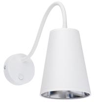 Šviestuvas sieninis TK Lighting Wire Silver, E27, 1 x 15 W