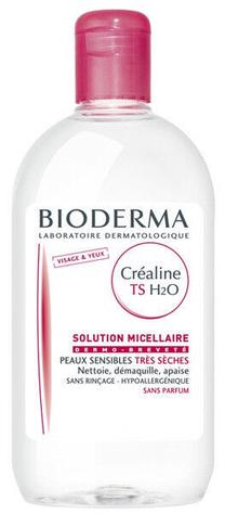 Micelārais ūdens Bioderma Crealine TS H2O, 250 ml