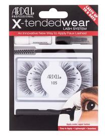 Mākslīgās skropstas Ardell X-Tended Wear Lash System, 6 gab., melna krās.