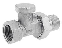 Vārsts Ferro ZP2Y, taisns, radiatoram, 1/2"