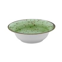 Maza bļoda Kütahya Porselen ATFO16KK807, brūna krās./zaļa krās., 16 cm