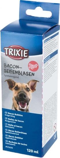 Rotaļlieta sunim, universāls Trixie Bacon Bubbles 35699, caurspīdīga krās.