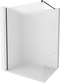 Dušo sienelė Mexen Kioto Walk-In, 120 cm x 200 cm, juoda sp./grūdintas