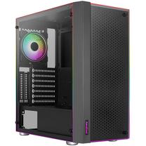 Kompiuterio korpusas AeroCool Skribble-G-BK-v1, juoda sp.