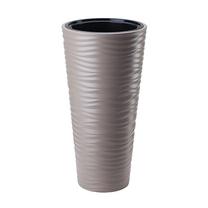 Gėlių vazonas Form Plastic Slim 2723, plastikinis, Ø 30 cm, ruda sp.