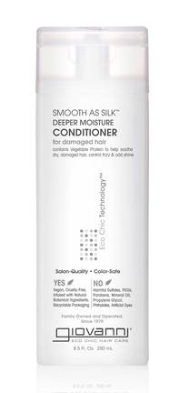 Plaukų kondicionierius Giovanni Smooth As Silk, 250 ml