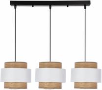 Светильник потолочный Candellux Lighting Forni 33-18281, E27, 3 x 40 Вт, коричневый цв. / черный цв.