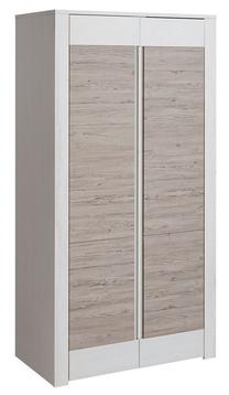Spinta Alvo SZF2D, balta sp./smėlio sp., 58 cm x 102 cm x 198 cm