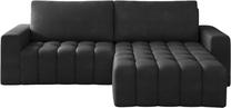 Kampinė sofa Bonett Paros 06, tamsiai pilka sp., dešininė, 175 x 250 cm x 92 cm