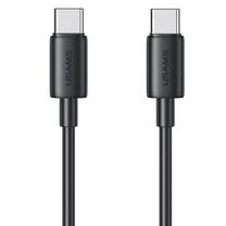 Vads Usams SJ711USB01 USB Type-C, USB Type C, 1 m, melna krās.