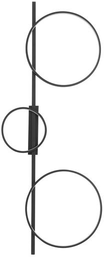 Valgusti lagi Nowodvorski Circolo, LED, 3000 °K, 3 x 33 W, valge v. / must v.
