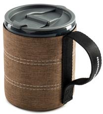 Puodelis GSI Outdoors Infinity Backpacker Mug, etileno vinilacetatas (eva)/polipropilenas (pp), 9.1 cm, 0.4 l, ruda sp.
