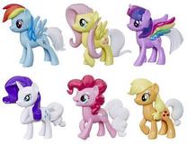 Комплект Hasbro My Little Pony, 6 шт., многоцветный
