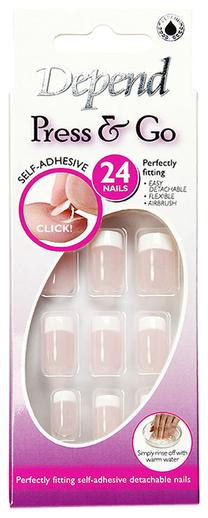 Pielīmējamie nagi Depend, soft pink, 1 ml