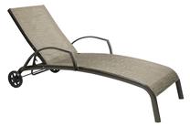 Lauko gultas Home4you Montreal 2 11734, ruda sp./smėlio ruda sp., 196 cm x 73 cm x 99 cm