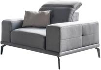 Krėslas Torrense 1F Nube 4, pilka sp., 113 cm x 125 cm x 103 cm