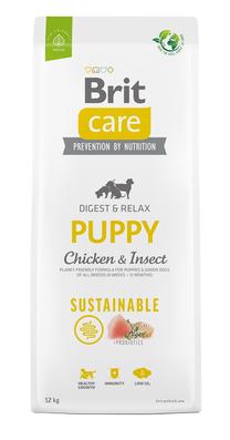 Kuiv koeratoit Brit Care Puppy Chicken & Insect, kanaliha, 12 kg